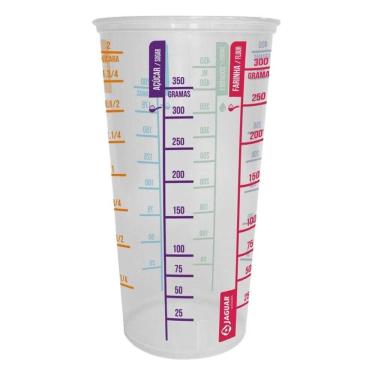 Imagem de Copo De Medição Plástico Medidor Dosador 500Ml 3205 Jaguar