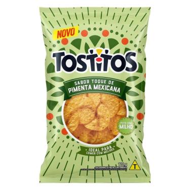Imagem de Salgadinho Tostitos  Sabor Toque de Pimenta Mexicana 110g
