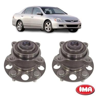 Imagem de Par Cubo Da Roda Traseira Com Rolamento - Accord 2008 A 2012 - Al-797 