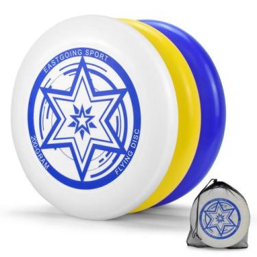 Imagem de Conjunto de 3 discos voadores Eastgoing, 210 g e 28 cm, pesado