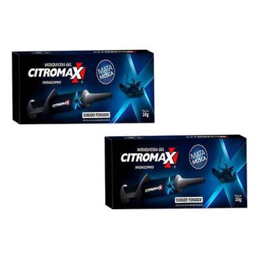 Imagem de Kit 2 Uni - Mosquiticida Gel Citromax Mata Mosca 10g