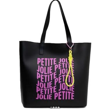 Imagem de Bolsa Shopper Petite jolie Amalfi Preta PJ11341 Ombro - Nova