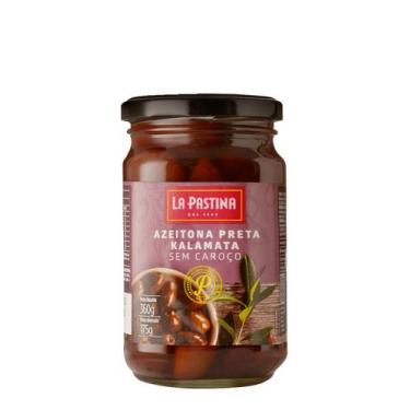 Imagem de Azeitona la pastina preta sem caroço kalamata 360g