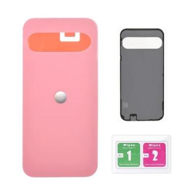 Imagem de Substituição da tampa de vidro da porta da bateria do painel traseiro para Google Pixel 9 (peônia)