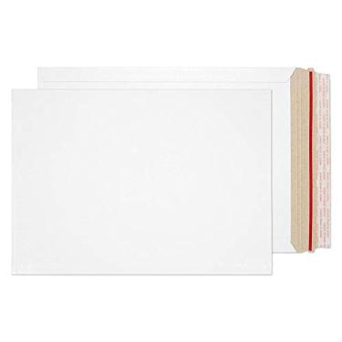 Imagem de Blake Embalagem pura, pastas de papelão, 25,7 x 33,8 cm, envelopes de quadro branco, casca e vedação (PPA12-RS-76) - Pacote com 100
