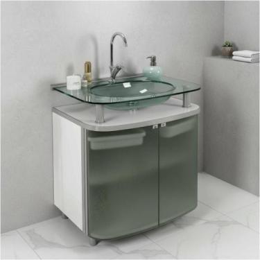 Imagem de Gabinete - Standard com Cuba Moldada - Cris Metal