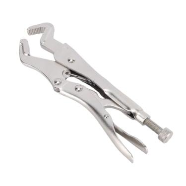 Imagem de Fockety Alicate de pressão multifuncional, alicate bico de papagaio 20,6 cm com mecanismo de alavanca para soldagem, marcenaria e reparos mecânicos, aço vanádio tratado termicamente