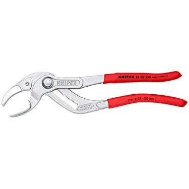 Imagem de Knipex 81 03 250 SB Sifão e Alicate Conector 25 cm cromado em embalagem blister