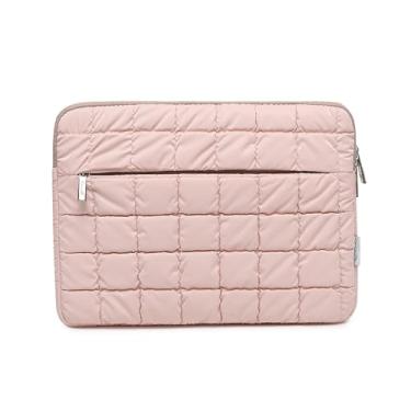 Imagem de canvaslife Bolsa protetora protetora 360 para notebook fofa, capa protetora de 13,3 polegadas, capa acolchoada para laptop Dell, HP, ASUS, Microsoft de 13 polegadas (rosa, 33.0 cm/33.8 cm)