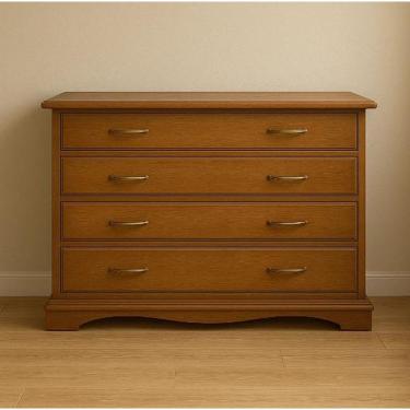 Imagem de Cômoda Gramado 1,20 X 45 X 85 - Madeira Maciça - Móveis De Gramado - Castanho