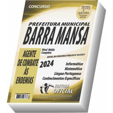 Imagem de Apostila Barra Mansa - Rj - Agente De Combate Às Endemias - Curso ofic
