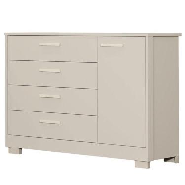 Imagem de Cômoda Infantil Zaki Com Porta Areia Acetinado - Reller