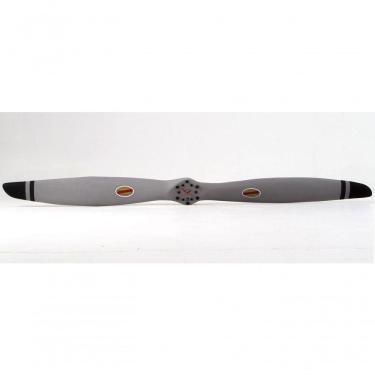 Imagem de Relógio Decorativo De Parede Hélice Cinza