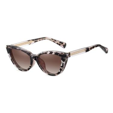 Imagem de VFDHN Óculos de Sol Grossos Clip-on TR90 Polarizados para Mulheres em Acetato Magnético (6)