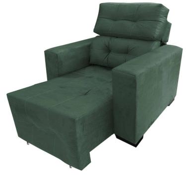 Imagem de Poltrona Do Papai Reclinável Retrátil Isabelle Verde