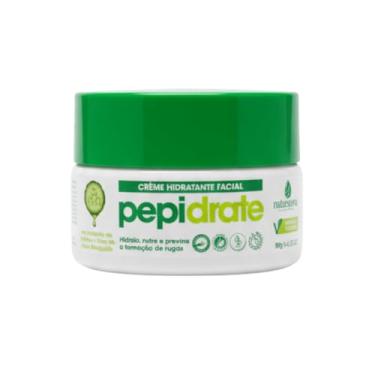 Imagem de Creme Hidratante Facial Pepidrate Natuseiva 80g | Pepino e Rosa Mosqueta – Hidratação e Nutrição