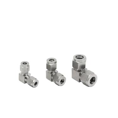 Imagem de 1 peça de aço inoxidável 304 compressor duplo virola conector 6 mm 8 mm 10 mm 12 mm 1/10.2 cm 1/5.1 cm tubo acoplador de compressão de ar encaixe OROAOBOMT (4 mm)