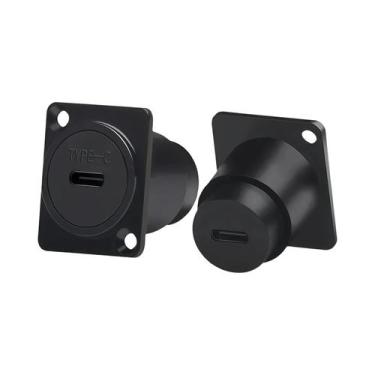 Imagem de Conector Eletrônico De Montagem RJ45 CAT6 USB 2.0 3.0 Tipo C HDMI - ot