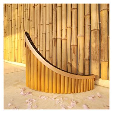 Imagem de Flauta Pan 22 tubo G chave bambu amargo tom ajustável flauta pan (cor: 8)