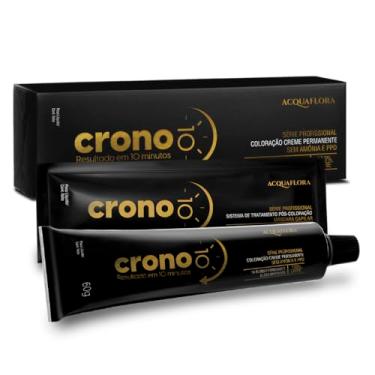 Imagem de Acquaflora 7.0 Louro Natural Coloração Creme Permanente Crono