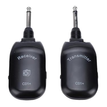 Imagem de RiToEasysports de Guitarra Sem Fio, Receptor de 2.4ghz e Transmissor Plug and Play Sem Fio para Instrumentos Elétricos