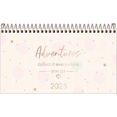 Imagem de Agenda Espiral Semanal  de Bolso 16,7 x 8,9 cm Soho 2025 Tilibra 2931