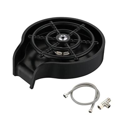 Imagem de de Vidros para Pia Cozinha Copos e Garrafas Anexo Acessórios em ABS com Tubo Água Macia Limpeza Rápida Potente Bico Alta Pressão 360 Conector Aço Inoxidável Instalação DIY Fácil