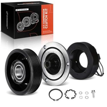 Imagem de A-Premium Kit de embreagem de compressor A/C adequado para Honda CR-V 2002-2006 Kit de embreagem de compressor AC, 110 mm, pacote com 7