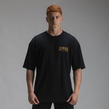 Imagem de Camiseta Oversized Alphaco Classic Masculina-Masculino