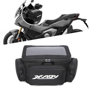 Imagem de MAORANG Para X ADV XADV X-ADV 750 XADV750 motocicleta scooter frontal à prova d'água celular tela sensível ao toque rua motocicleta bolsa de cintura 2L bolsa de armazenamento de grande capacidade