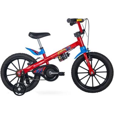 Imagem de Bicicleta ARO 16 Spider MAN Nathor - 101250160007  VERM / Azul