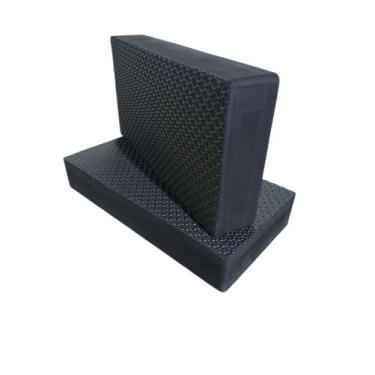 Imagem de Step EVA 60x30x10cm residencial academia Fitness - IMPACTO, Preto