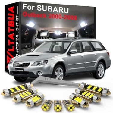 Imagem de WLTATBUA Kit de luz interior LED para substituição do pacote para SUBARU Outback 2000 2001 2002 2003 2004 2005 2006 2007 2008 2009