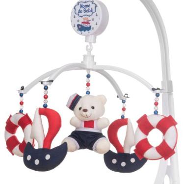 Imagem de Mobile Para Berço Musical Giratório Marinheiro - Le-Leão Artigos Infan