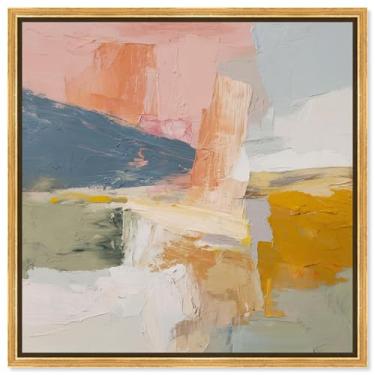 Imagem de Arte de parede de banheiro com impressão em tela macia e vibrante II por Art Remedy, moldura dourada, 12 x 12