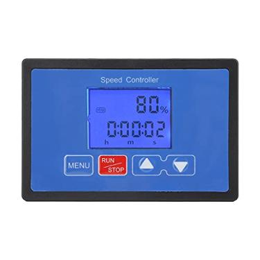 Imagem de Controlador de velocidade do motor DC Digital LCD PWM 30A 6,5 V 55 V Escova Regulador do motor com temporizador de ciclo para automação industrial de robótica DIY