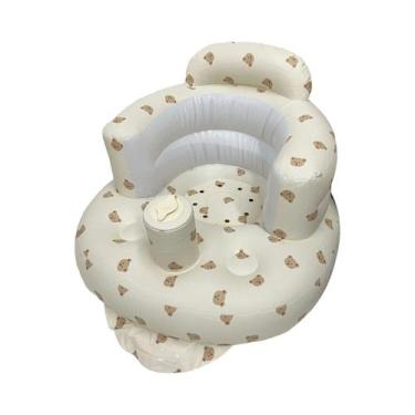 Imagem de Sofá Inflável Para Bebês, Cadeira De Treinamento Para Aprender a Senta