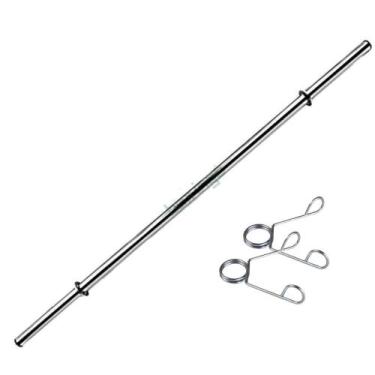 Imagem de Barra Para Supino Oca Com Presilhas 1,60m - BOX INGÁ