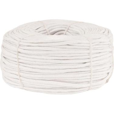 Imagem de Corda Multifilamento Trançada 4,0mm 4,0kg 400 Metros Branca - Vonder