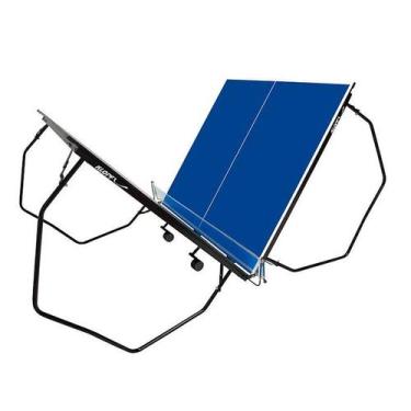 Imagem de MESA PING PONG MDF 15mm C/ SUPORTE E REDE e RODAS 1009 KLOPF