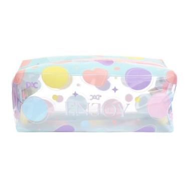 Imagem de Estojo Enjoy PVC Cristal Grande - DAC