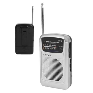 Imagem de Rádio de Bolso,Rádio Portátil com Bateria - Estilo Retrô para Adultos e Idosos: Música, Notícias e Entretenimento