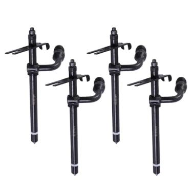 Imagem de Zachager 4 peças injetor de combustível A140828 A1408297836 A154542 A140829 para carregador de caixa 1740 1835 1835B 1845 1845B 1845S W11 trator 430 470 530 570 4 50 450B 455B