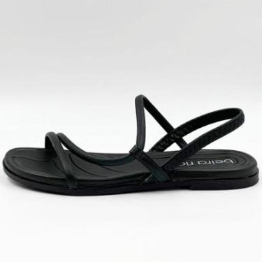 Imagem de Sandália Beira Rio Rasteira Casual Feminina-Feminino