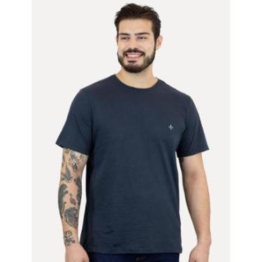 Imagem de Camiseta Dudalina Masculina Basic Essential Blue Icon Azul Marinho-Masculino
