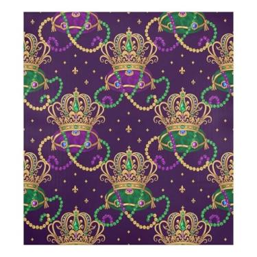 Imagem de Blueangle Capa de ímã de lava-louças de coroa de carnaval, decoração de capa de lava-louças frontal, adesivos de eletrodomésticos, adesivos de eletrodomésticos, 58 cm C x 66 cm adesivo magnético