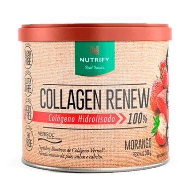 Imagem de Nutrify Collagen Renew 300g - Pele, Cabelo e Unhas, Morango