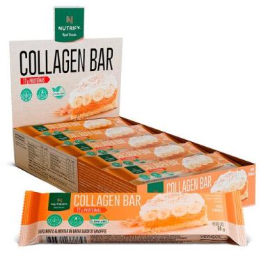Imagem de Barra de Proteína Collagen Bar Nutrify 50g, Banoffee