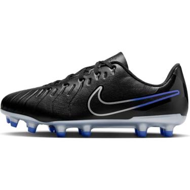 Imagem de Nike Tênis de futebol infantil unissex, 5 crianças grandes, Preto cromado Hyper Royal, 14