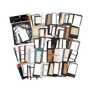 Imagem de Conjunto De Blocos De Notas Criativos Vintage 100 Peças DIY Para Scrap